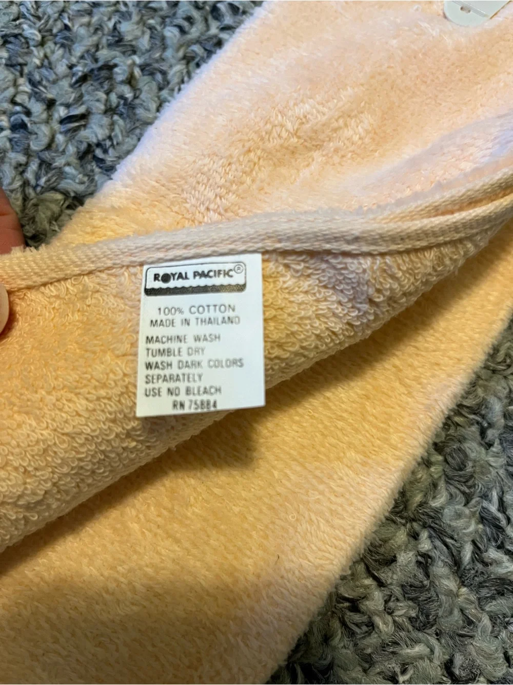 Royal Pacific soft peach